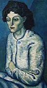 pablo picasso Femme aux Bras Croises oil painting